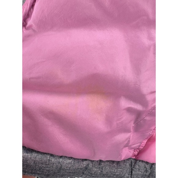 Gerry Girls Gray Heather Puffer Jacket Lightweight Hooded Full Zip Size L 14/16 - Picture 13 of 14